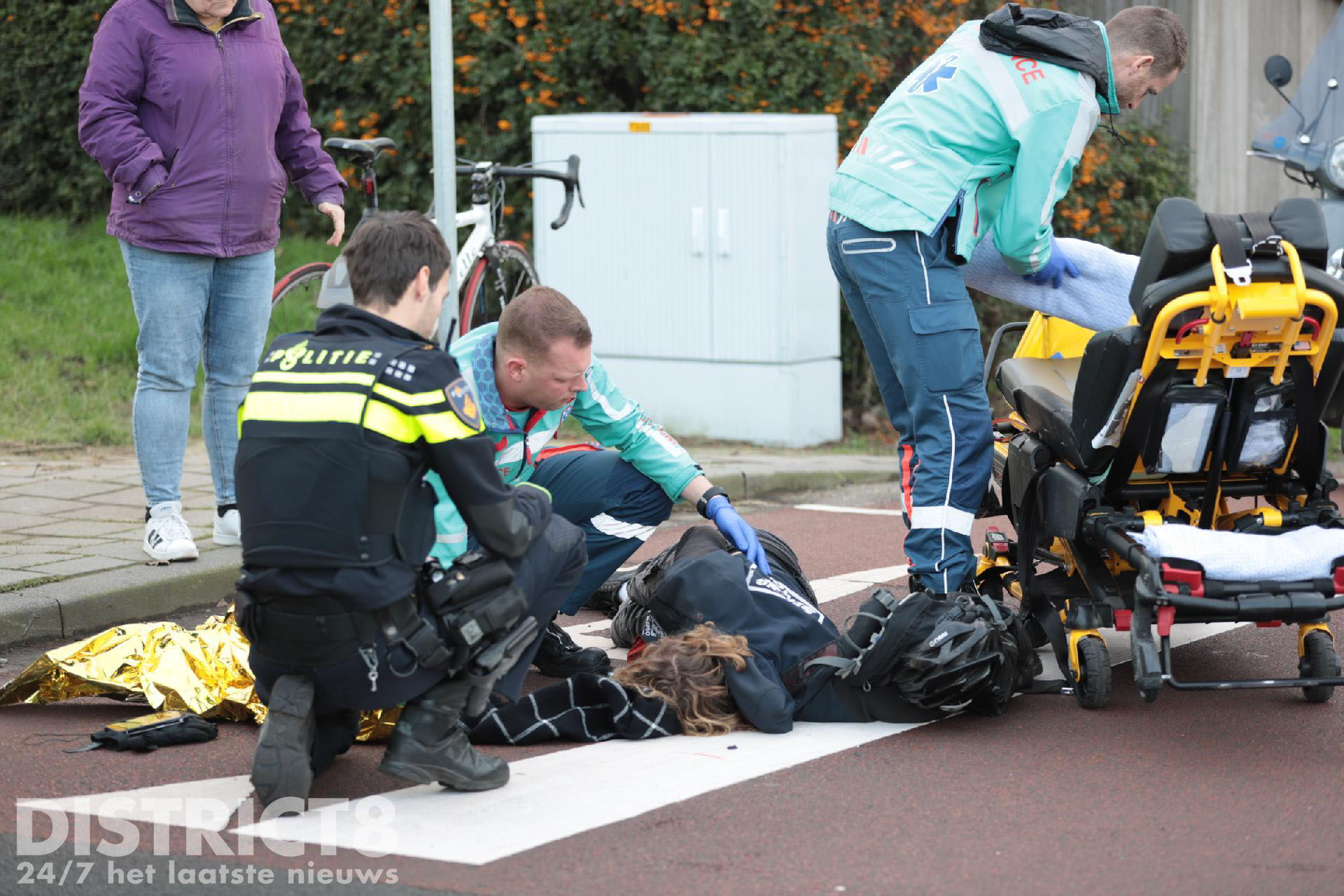 Aanrijding Tussen Fietser En Automobilist Brasserskade Den Haag