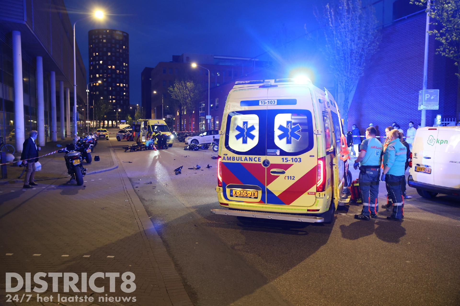 Twee Gewonden Na Ongeval Met Motoren Van Der Kunstraat Den Haag