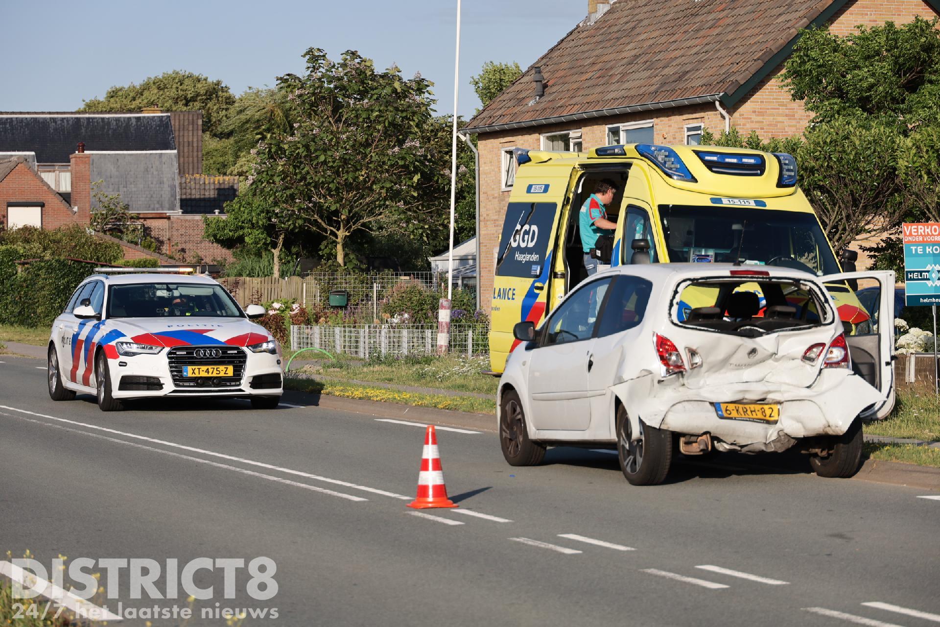 Flinke Schade Na Kop Staart Aanrijding Poeldijkseweg Monster