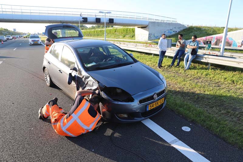 Snelweg Volledig Afgesloten Na Aanrijding A Schipluiden District Net