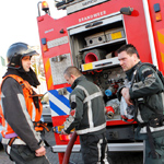 Dakbrand tijdens werkzaamheden Lochemhoeve