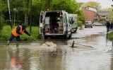 17 mei Straten onder water na gesprongen leiding Dirk de Derdelaan