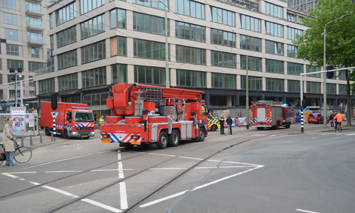 2 juni Grote brand in oud gebouw ministerie Schedeldoekshaven Den Haag