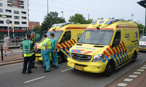 23 juli Meerdere gewonden bij aanrijding tussen bus en scooter Generaal Eisenhowerplein Rijswijk