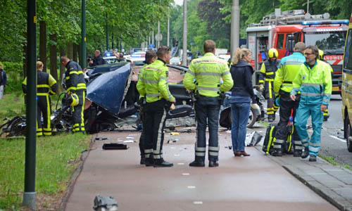25 mei Meerdere gewonden na aanrijding op N44 Wassenaar