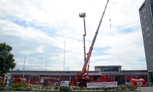 30 juli Brandweer voert weer actie Den Haag