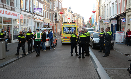 23 oktober Twee gewonden bij steekpartij Stille Veerkade Den Haag