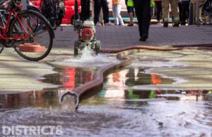 Flat enkele uren zonder water na waterlekkage Nieuwehaven Rotterdam