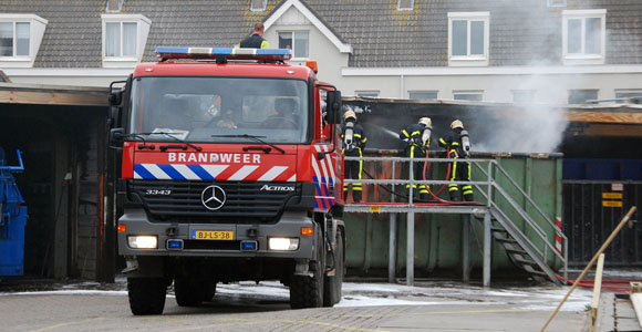 Middelbrand Vissershavenstraat Den Haag