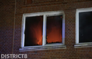 Woningen ontruimd na brand Thomsonlaan Den Haag