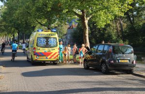 Inzet traumahelikopter na incident op straat Oostsingel Delft