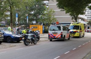 Traumahelikopter gealarmeerd voor aanrijding auto vs. scooter Admiraal Helfrichsingel Rijswijk