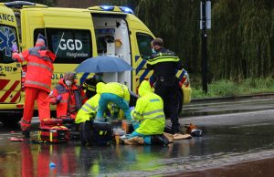 Voetganger overleden na aanrijding met auto Sir Winston Churchilllaan Rijswijk