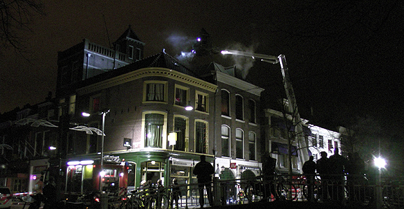Grote brand Oude Delft