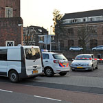 Poging overval op kledingwinkel Vijf Meiplein Leiden