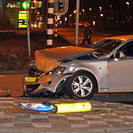 Gewonde bij aanrijding Engelendaal Leiderdorp