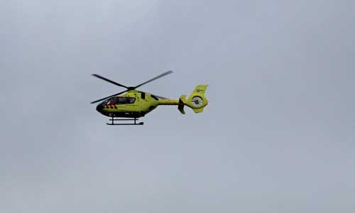 11 december Traumahelikopter ingezet voor medische noodsituatie Trilgras Gouda