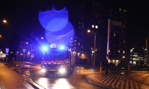 2 februari Brandweer rukt uit voor een voertuigbrand Statensingel Gouda