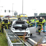 Gewonden bij aanrijding A12 Zoetermeer