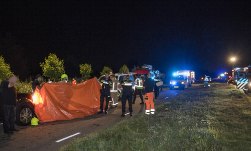 6 augustus Auto met hoge snelheid te water C.G Roosweg Krimpen a/d IJssel