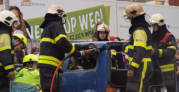 District8.net aanwezig met een activiteit voor kinderen op de 112-dag in Delft