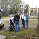 Verkeersruzie eindigt in zware mishandeling Van Foreestweg