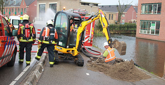Veertig woningen ontruimd bij gaslek Noorderstraat Gouda (video update)