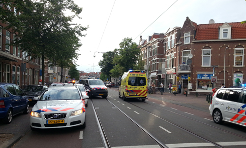 25 juli Voetganger gewond na aanrijding met scooter Paul Krugerlaan Den Haag