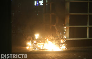 Weer fietsen in brand gestoken bij station Zwartelaan Voorburg