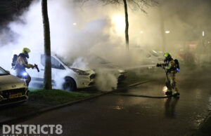 Opnieuw een autobrand Strijplaan Rijswijk