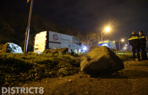 Werkbus gelanceerd na uitwijkmanoeuvre Haagweg Monster