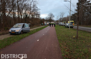 Twee kinderen gewond na aanrijding met auto Madesteinweg