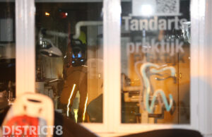 Brand in tandartspraktijk Koningin Wilhelminalaan Voorburg