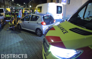 Voetgangster gewond na aanrijding met auto Van Baerlestraat Den Haag
