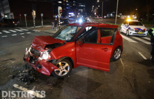 Alcomobilist betrokken bij aanrijding Neherkade Den Haag