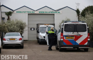 Politie onderzoekt overval op bedrijf Lange Kruisweg Maasdijk
