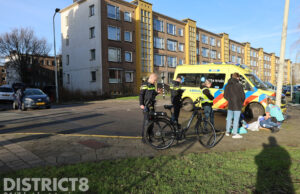 Bijrijder van fiets gewond bij aanrijding Genemuidenstraat Den Haag