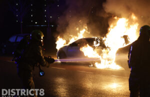 Twee geparkeerde auto’s doelwit van brandstichting Doctor H.J. van Mooklaan Rijswijk
