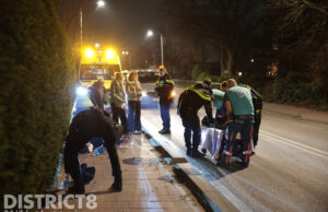 Scooterrijder komt lelijk ten val Zwartendijk Monster