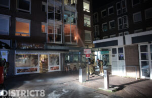 Brandweer blust flinke balkonbrand Loosduinse Hoofdplein Den Haag