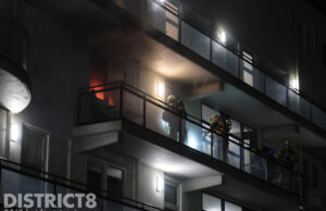 Meerdere bewoners op straat door brand in appartementencomplex Lage Nieuwstraat Den Haag