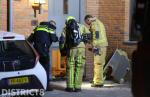 Veel schade na nachtelijke explosie bij woning Gugelhof Delft