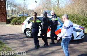 Aanhouding na noodknop in tram Zuiderpark Den Haag