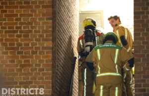 Brandweer rukt uit voor ongeval gevaarlijke stof in woning Gooilaan Den Haag