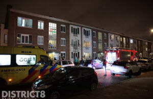 Kleine brand in woning van portiek Hardenbroekstraat Den Haag