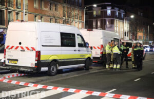 Drukke verbindingsweg afgesloten na gaslek onder de grond Vaillantlaan Den Haag