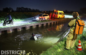 Westlandroute afgesloten nadat vrouw water in fietst N222 Honselersdijk