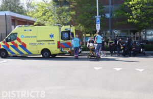 Motorrijder gewond na botsing met auto Zinkwerf Den Haag