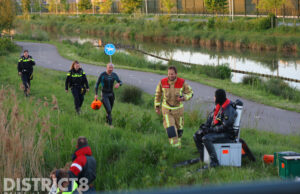 Melding ‘persoon te water’ blijkt ochtendzwemmer te zijn Veilingweg De Lier