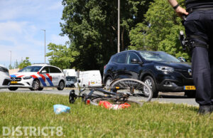 Fietser zwaargewond na negeren haaientanden Tanthofdreef Delft